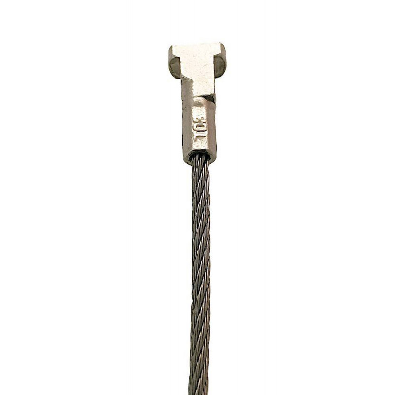 Câble tête TWISTER Acier galvanisé - Accrochage câbles et cimaises Câble tête TWISTER Acier galvanisé - Accrochage câbles et cimaises