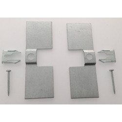 Fixation antivol pour Dibond - Fixation directe au mur