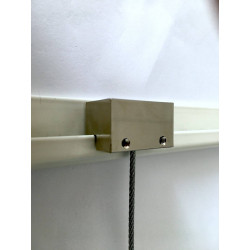 Attache haute pour Rail type J - Cube 2.5 - Accrochage par câbles
