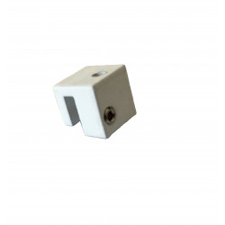 Attache de compatibilité câble/rail J - Cube - Accrochage câbles et cimaises
