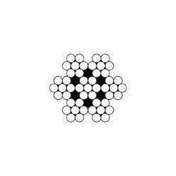 Câble sans terminaison type 7x7 galvanisé - Accrochage câbles et cimaises