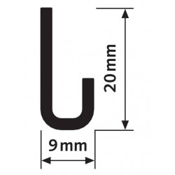 Cimaise Type J Classic rail plus - Accrochage câbles et cimaises