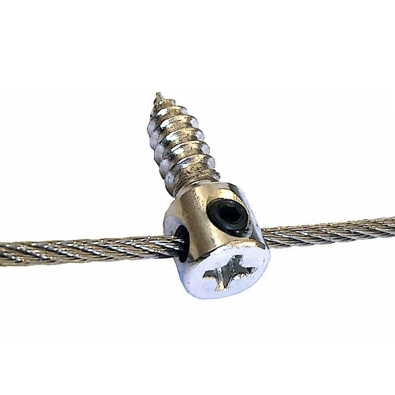 Serre câble Vis invisible Precise Height ® - Anneaux, attaches pattes Serre câble Vis invisible Precise Height ® - Anneaux, attaches pattes