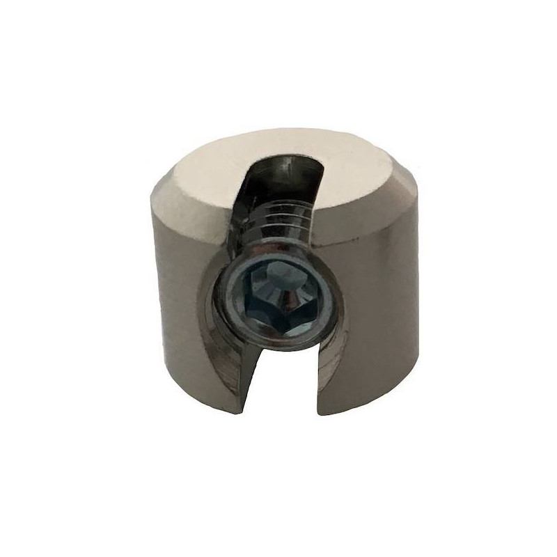 Bague d'arrêt mixte pour câbles et tringles - Accrochage câbles et cimaises Bague d'arrêt mixte pour câbles et tringles - Accrochage câbles et cimaises