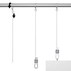 Easy Boucle Loop Hanger - Accrochage câbles et cimaises