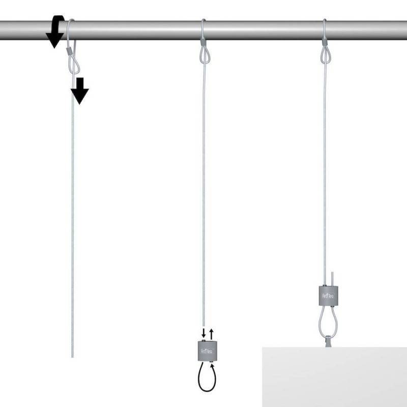Kit Easy Boucle Loop Hanger - Accrochage par câbles Kit Easy Boucle Loop Hanger - Accrochage par câbles