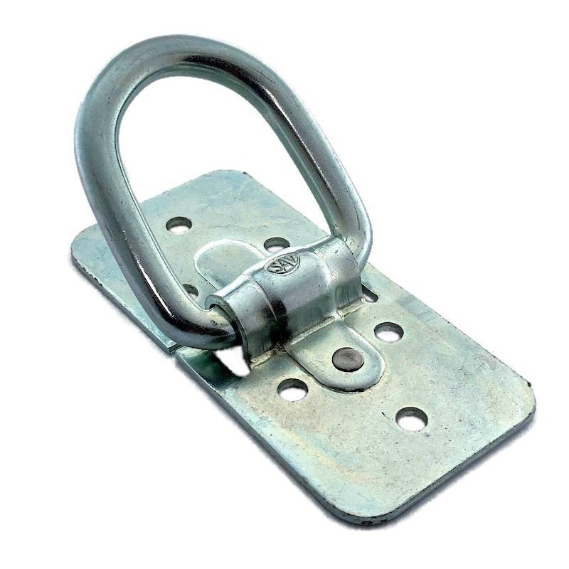 Anneau d'élingage sur platine - 6 trous - 90 kg - Anneaux, attaches pattes Anneau d'élingage sur platine - 6 trous - 90 kg - Anneaux, attaches pattes