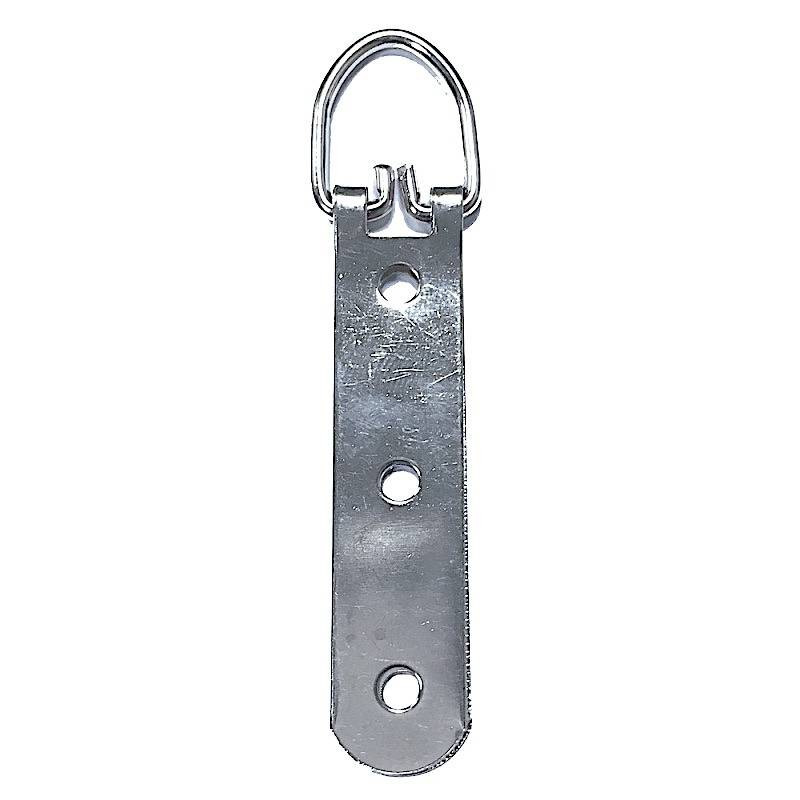 Attache pour miroir Nickelé - Anneaux, attaches pattes Attache pour miroir Nickelé - Anneaux, attaches pattes