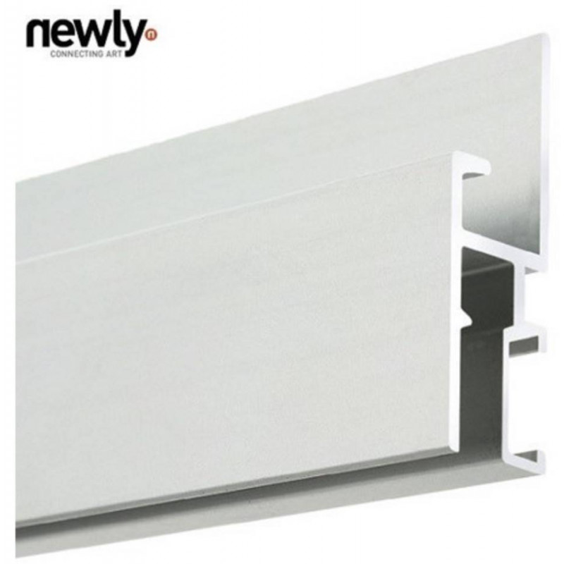 Rail Mixte mural R30 Newly ™ - Accrochage câbles et cimaises Rail Mixte mural R30 Newly ™ - Accrochage câbles et cimaises
