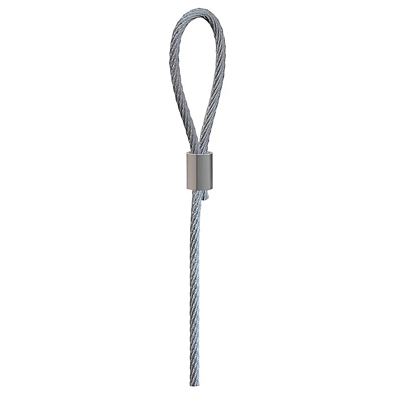 Câble tête boucle acier - Tableaux - Cadres Câble tête boucle acier - Tableaux - Cadres