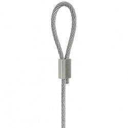 Câble tête boucle acier - Tableaux - Cadres