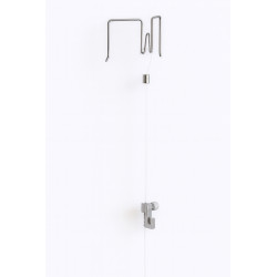 Câble tête boucle perlon - Tableaux - Cadres Câble tête boucle perlon - Tableaux - Cadres