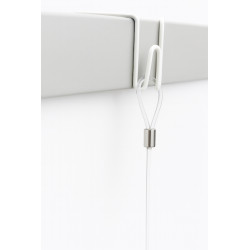 Lot 5 câbles tête boucle perlon - Tableaux - Cadres