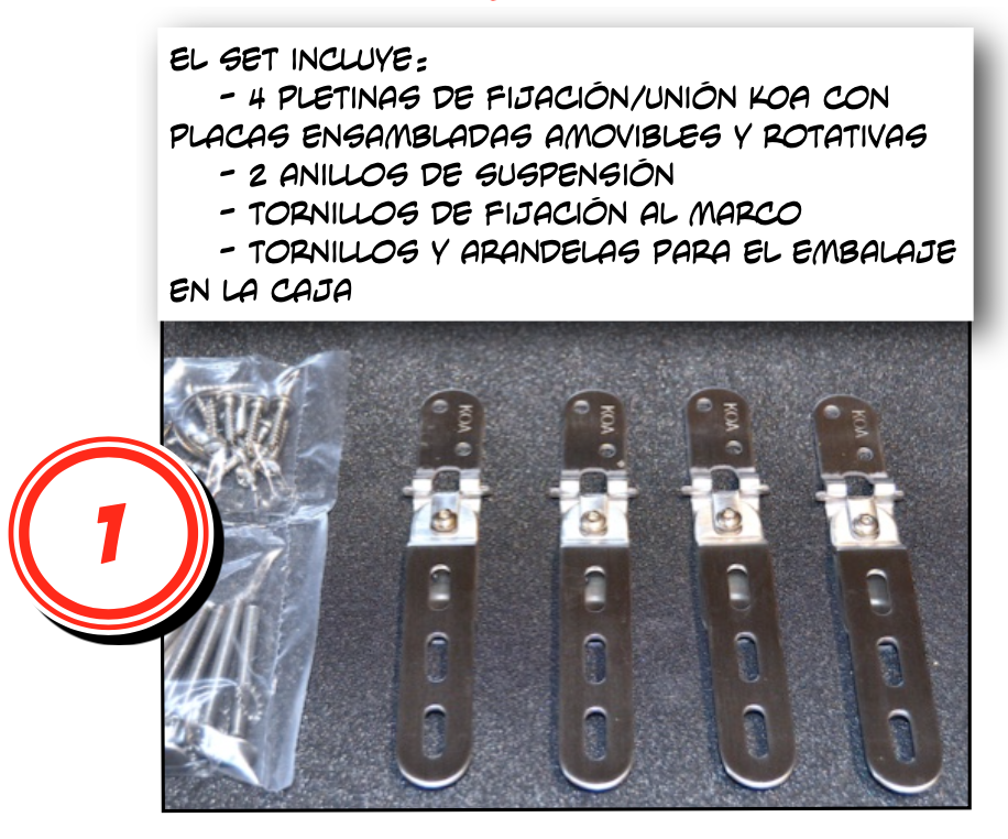 Instalación del conjunto MRT etapa 1