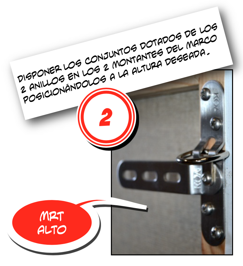 Instalación del conjunto MRT etapa 2