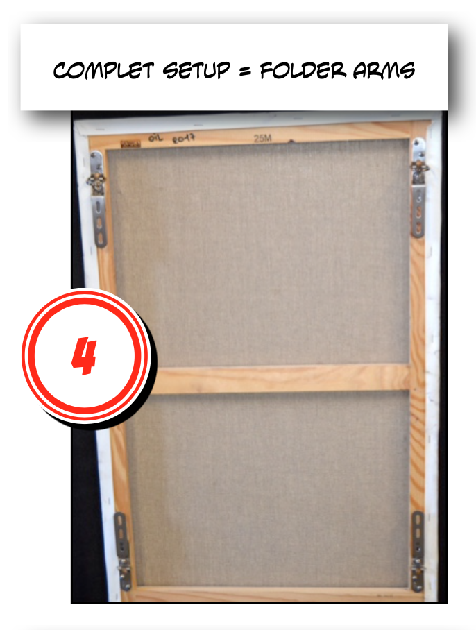 Installation of the MRT holding device set Step 4