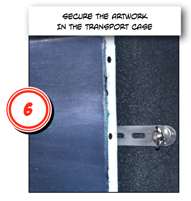 Installation of the MRT holding device set Step 6